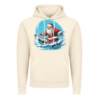 Vintage Artic happy santa Vintage Hoodie - Unal Design
