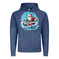 Happy Santa Vintage Hoodie | Teevron
