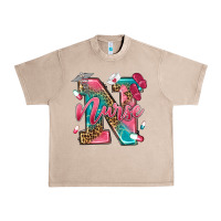 French Oak western nurse Urban Heavy Tee - texasbilliewilder