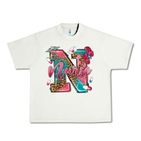 Pistachio western nurse Urban Heavy Tee - texasbilliewilder