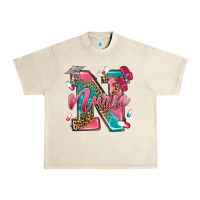 Sandshell western nurse Urban Heavy Tee - texasbilliewilder