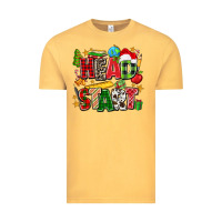 Vintage Mustard head start christmas Vintage Tee - Zillion Design Studio