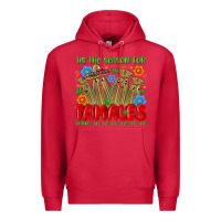 Cardinal tis the season for tamales tama la la la la la la Premium Hoodie - MaliasSmallBusiness