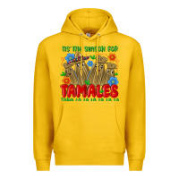Lemon tis the season for tamales tama la la la la la la Premium Hoodie - MaliasSmallBusiness