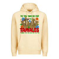 Pina Colada tis the season for tamales tama la la la la la la Premium Hoodie - MaliasSmallBusiness