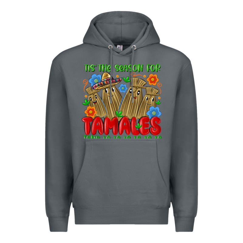 Tis The Season For Tamales Tama La La La La La La Premium Hoodie by MaliasSmallBusiness | Teevron