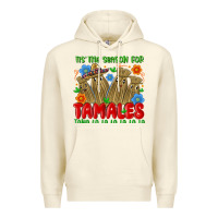 Sandshell tis the season for tamales tama la la la la la la Premium Hoodie - MaliasSmallBusiness
