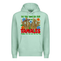 Seafoam tis the season for tamales tama la la la la la la Premium Hoodie - MaliasSmallBusiness