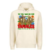 Tofu tis the season for tamales tama la la la la la la Premium Hoodie - MaliasSmallBusiness