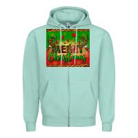 Seafoam merry christmas tumbler Zipper Hoodie - BundleAndBundleShop