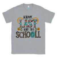 Heather Grey happy last schopol Classic Tee - CowhideDigitalArt
