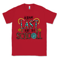Red happy last schopol Classic Tee - CowhideDigitalArt