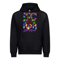 Black autism i'll be just fine with a mom like mine Urban Hoodie - Artiststas