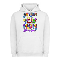 Pigment Lunar Rock autism i'll be just fine with a mom like mine Urban Hoodie - Artiststas