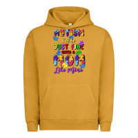 Pigment Peanut Butter autism i'll be just fine with a mom like mine Urban Hoodie - Artiststas