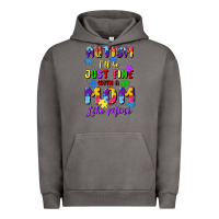Pigment Tornado autism i'll be just fine with a mom like mine Urban Hoodie - Artiststas