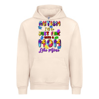 Sandshell autism i'll be just fine with a mom like mine Urban Hoodie - Artiststas