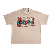 French Oak sister baseball Urban Heavy Tee - Zillion Design Studio