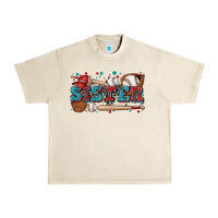 Sandshell sister baseball Urban Heavy Tee - Zillion Design Studio