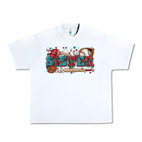 White sister baseball Urban Heavy Tee - Zillion Design Studio
