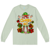 Matcha im the clumsy elf Long Sleeve Tee - FaDigitalArtStudio