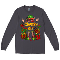 Smoke im the clumsy elf Long Sleeve Tee - FaDigitalArtStudio