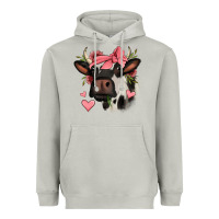 Moon Dust valentines day cow Heavyweight Hoodie - Jasminsmagicworld