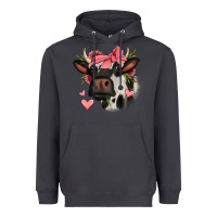 Smoke valentines day cow Heavyweight Hoodie - Jasminsmagicworld