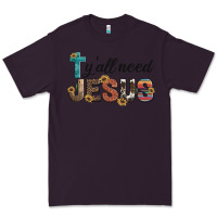 Plum y'all need jesus Premium Tee - Artiststas