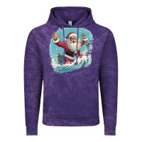 Happy Santa Vintage Hoodie | Teevron