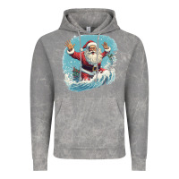 Cloud Rock happy santa Vintage Hoodie - Unal Design