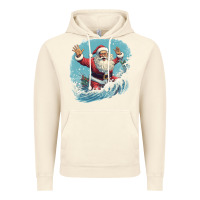 Vintage Artic happy santa Vintage Hoodie - Unal Design
