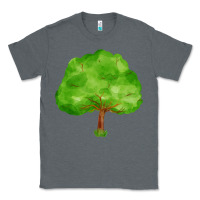 Charcoal Heather tree Classic Tee - FaDigitalArtStudio