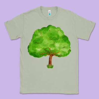 Tree Classic Tee Designed By Fadigitalartstudio