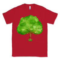 Red tree Classic Tee - FaDigitalArtStudio