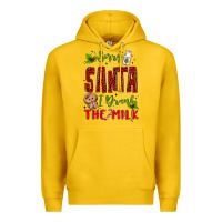 Lemon sorry santa ı drank the milk Premium Hoodie - MaliasSmallBusiness