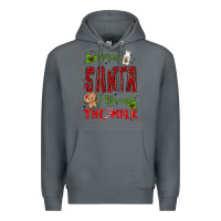 Rock sorry santa ı drank the milk Premium Hoodie - MaliasSmallBusiness