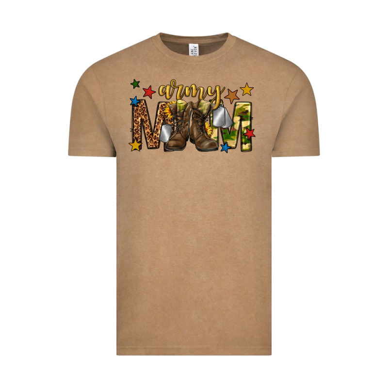Army Mom Vintage Tee by texasbilliewilder | Teevron
