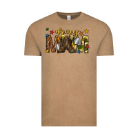 Vintage Coffee army mom Vintage Tee - texasbilliewilder