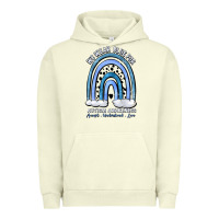 Pigment Pistachio we wear blue for autism awareness accept understan Urban Hoodie - Artiststas