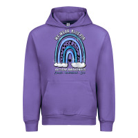 Tulip we wear blue for autism awareness accept understan Urban Hoodie - Artiststas