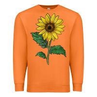 Carrot Sunray yellow sunflower Premium Sweatshirt - LillyAllenDesigns