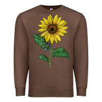Chestnut Sunray yellow sunflower Premium Sweatshirt - LillyAllenDesigns