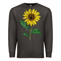 Smoke Sunray yellow sunflower Premium Sweatshirt - LillyAllenDesigns