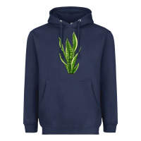 Navy snake plant Heavyweight Hoodie - LillyAllenDesigns