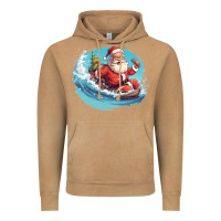 Vintage Camel surf happy santa Vintage Hoodie - Unal Design