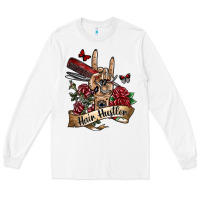 White hair hustler 3 Long Sleeve Tee - SublimationCraftShop