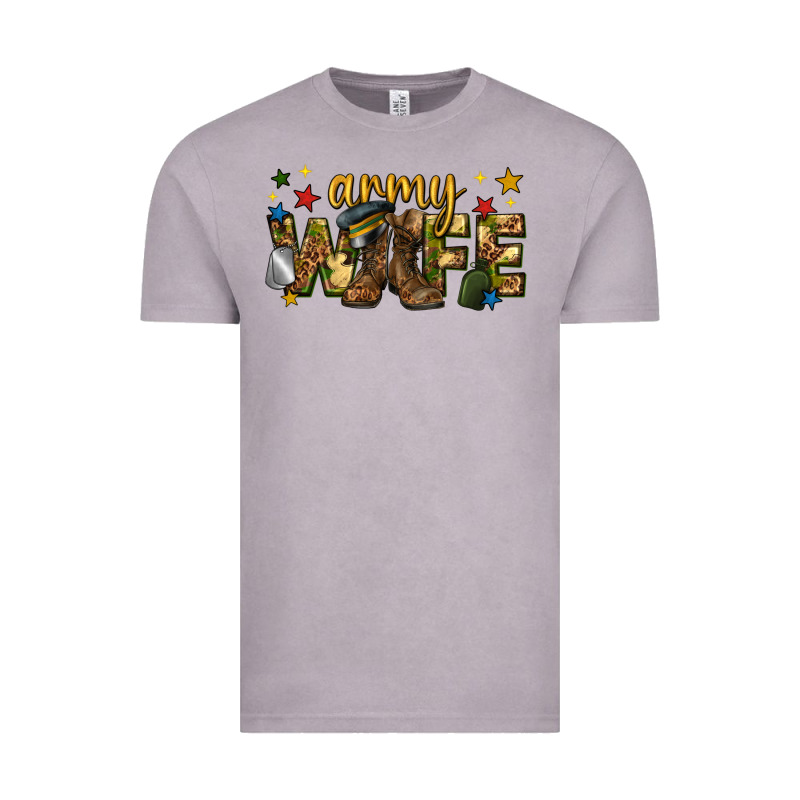 Army Wife Western Vintage Tee by texasbilliewilder | Teevron