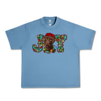 Pebble Blue labrador retriever christmas joy Urban Heavy Tee - RanaPortraitStore