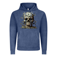 Vintage Denim bad money Vintage Hoodie - Unal Design